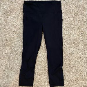 Lululemon pace rival high rise crop 22”